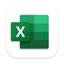 Microsoft Excel 2019 for Mac (Government OLP), 1 PC